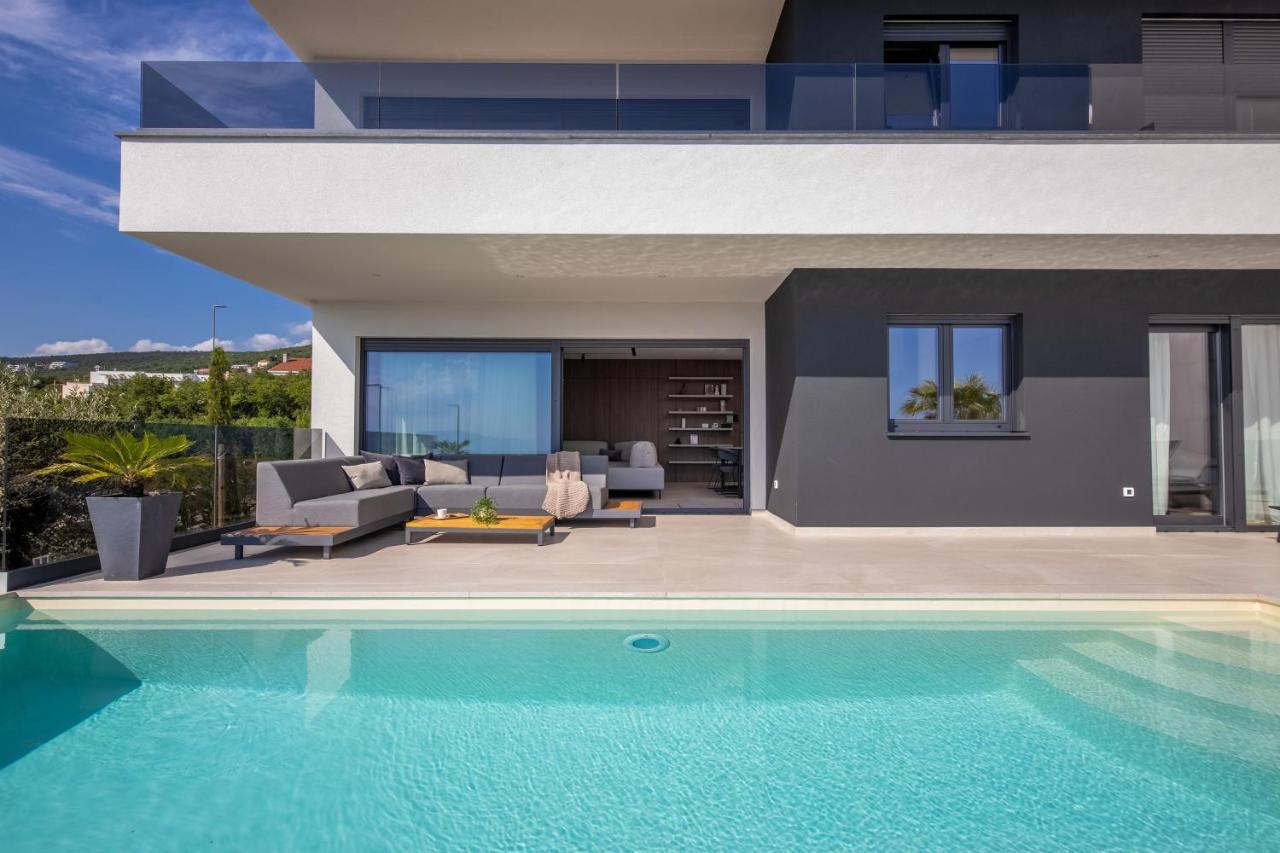 Villa Ameli Apartment With Swimming Pool Риека Экстерьер фото