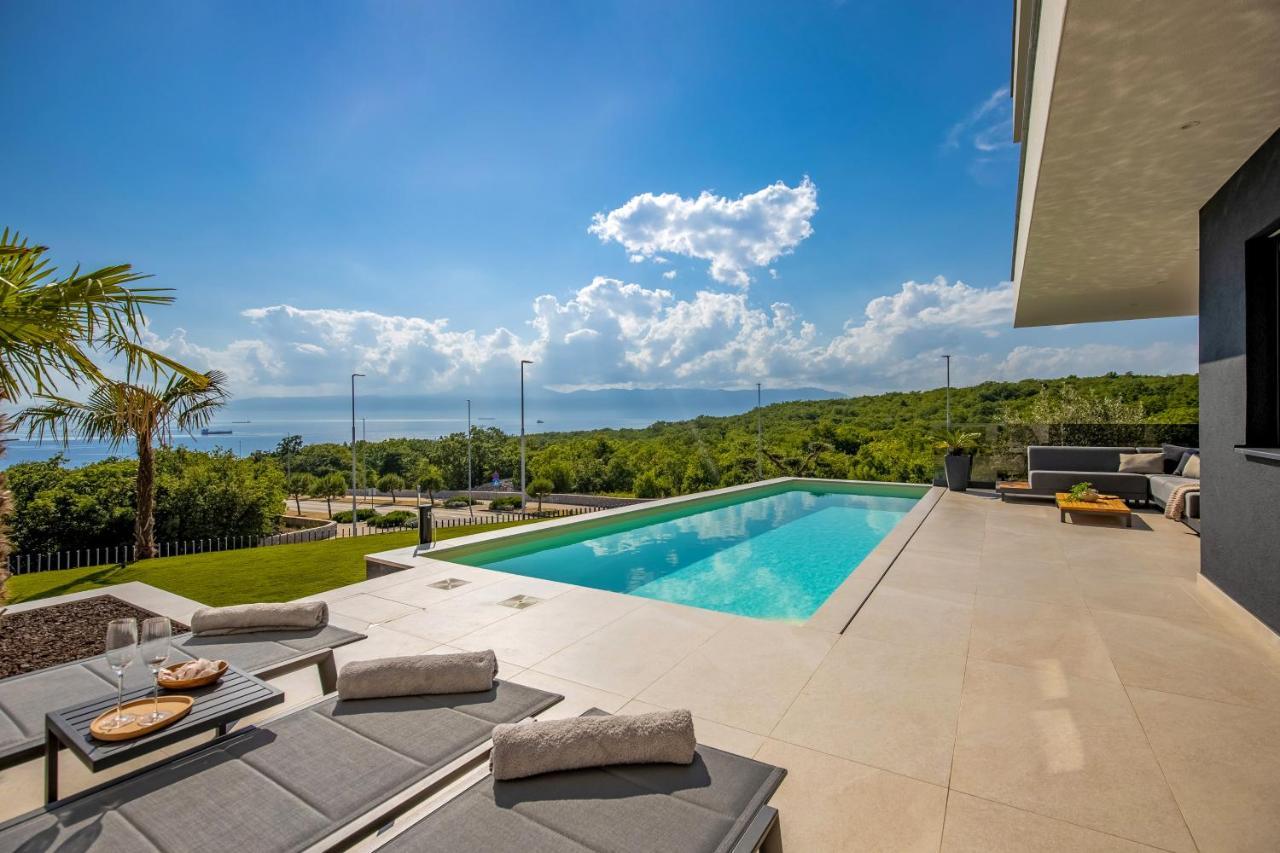 Villa Ameli Apartment With Swimming Pool Риека Экстерьер фото